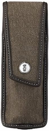Opinel Pilzmesser, rostfreier Sandvik-Stahl, Eichenholz, Wildschweinborsten, Segeltuch-Etui, Holzbox