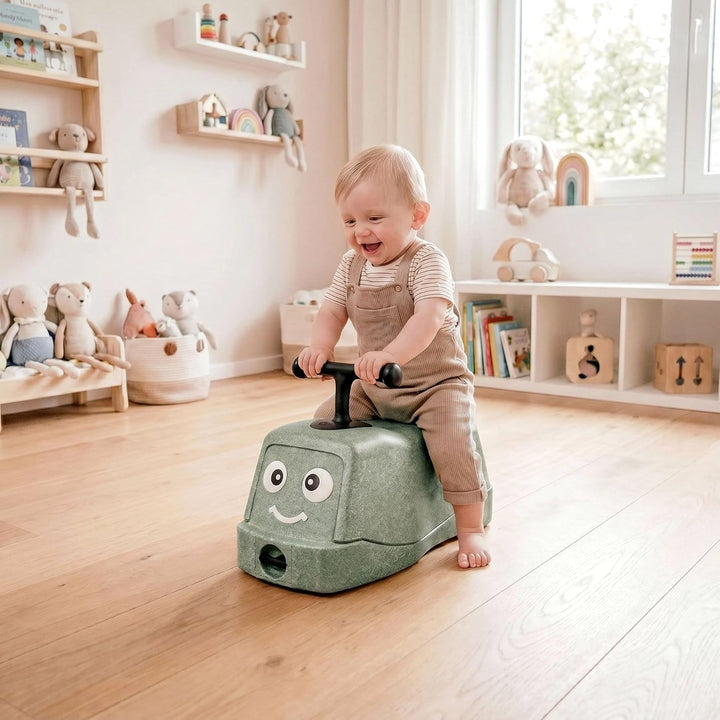 MAMIZO 5 in 1 Rutschauto ab 1 Jahr, Babyrutscher mit 4 PCs 360° Geräuschlose Räder, Babyroller bis 2