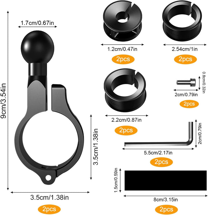 Ram Mount Halterung Kugel Arm für Handyhalterung Fahrrad Handyhalterung Motorrad Lenker Wasserdicht