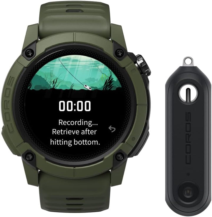 COROS HYDROP Fischfinder - Leichter auswerfbarer Sensor zur Messung von Tiefe, Temperatur, Helligkei