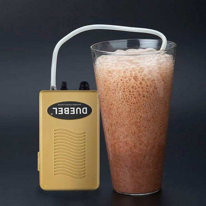 DUEBEL Molekulare Gastronomie Schaumgenerator, tragbares Schaumerzeugungs-Kit (angetrieben durch Tro