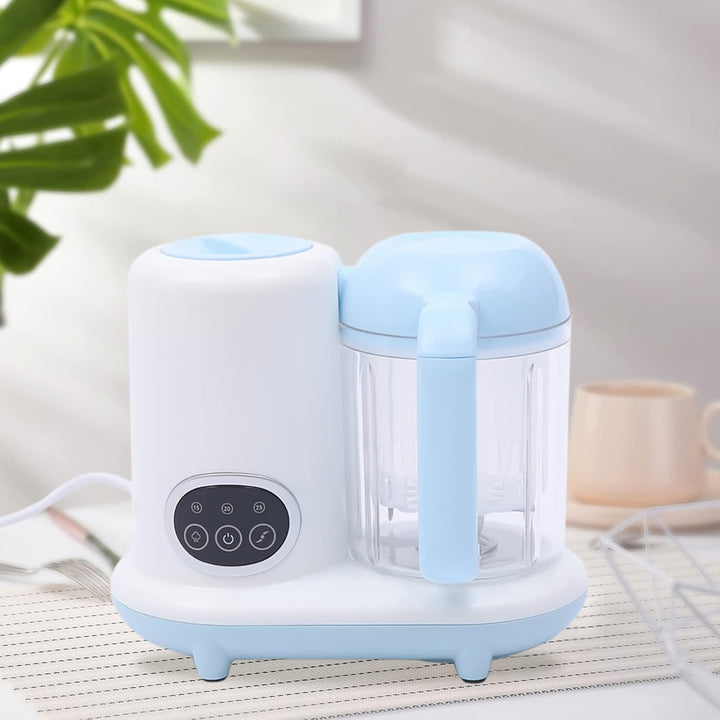Babynahrungszubereiter 4-In-1 Dampfgarer & Mixer Mit Timer, Baby Food Maker 250ml, 304 Edelstahl Kli