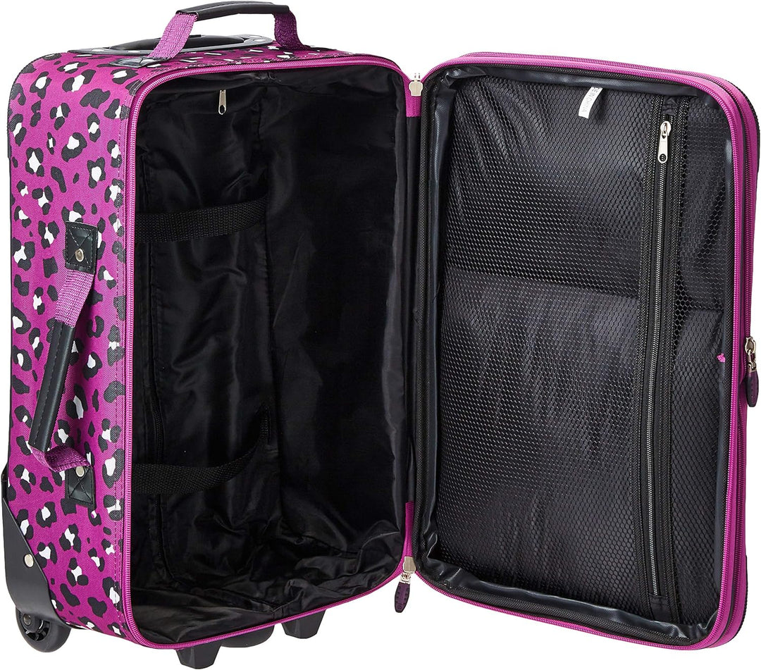 Rockland Bagage De Cabine Abs Extensible Melbourne 20 PO Koffer-Set, 38 Liter, Silber 51 in Silber,