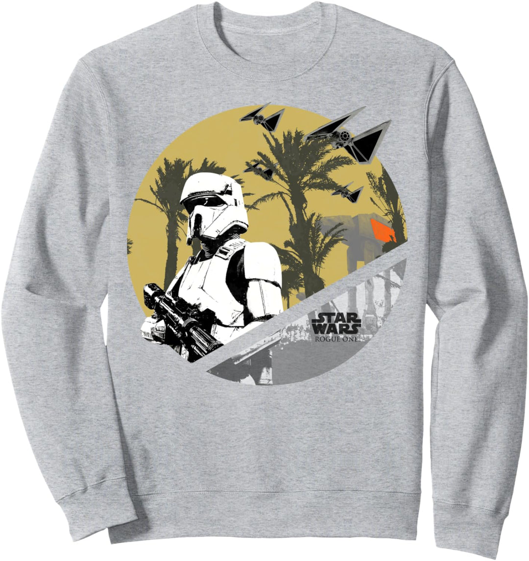Star Wars Rogue One Scarif Trooper AT Badge Sweatshirt