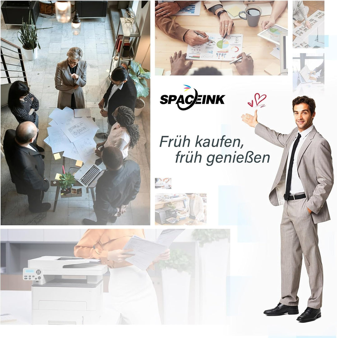 Druckertinte 31 32XL Kompatibel für HP Smart Tank Plus 555 Drucker, Tinte 31 32 XL für Smart Tank 51