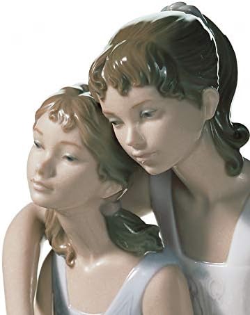 LLADRÓ Figur Meine Schwester, Meine Freundin. Schwestern. Porzellan.