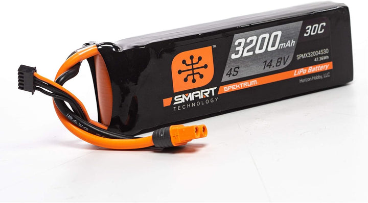14,8 V 3200 mAh 4S 30C Smart LiPo-Akku: IC3