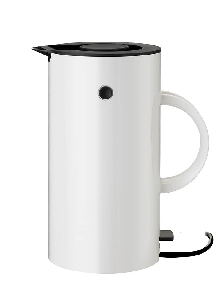Stelton Wasserkocher EM77 - Elektrischer Kocher, Wasserkessel, Teekanne - Schnell kochend, niedriger