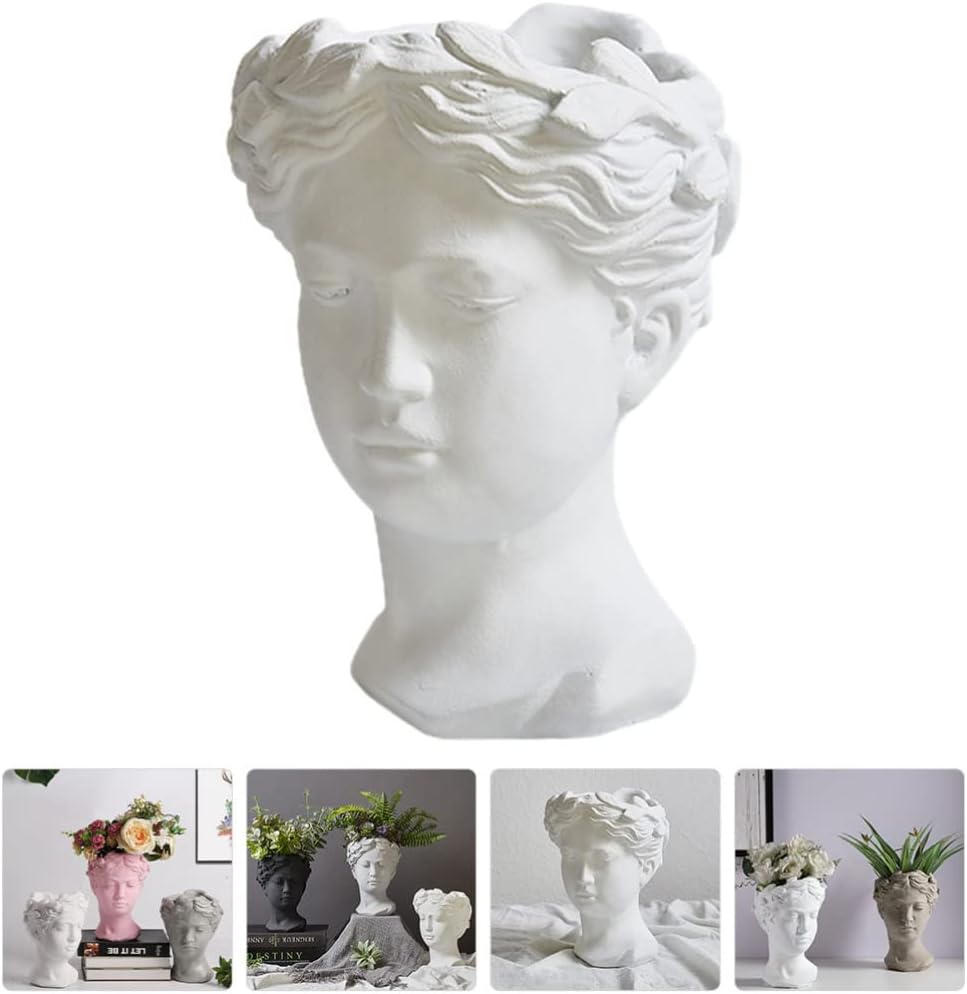 Operitacx Wohnkultur Blumentopf Statuendekor Der Griechischen Mythologie Modern Blumenbehälter Bonsa