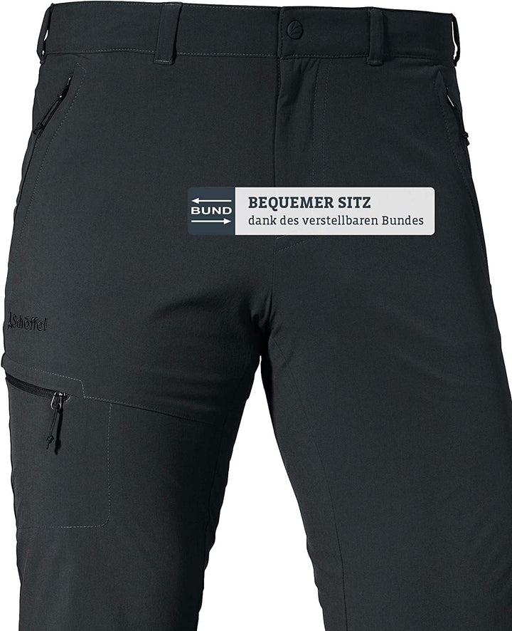 Schöffel Herren Pants Koper Schwarz 25, Schwarz 25