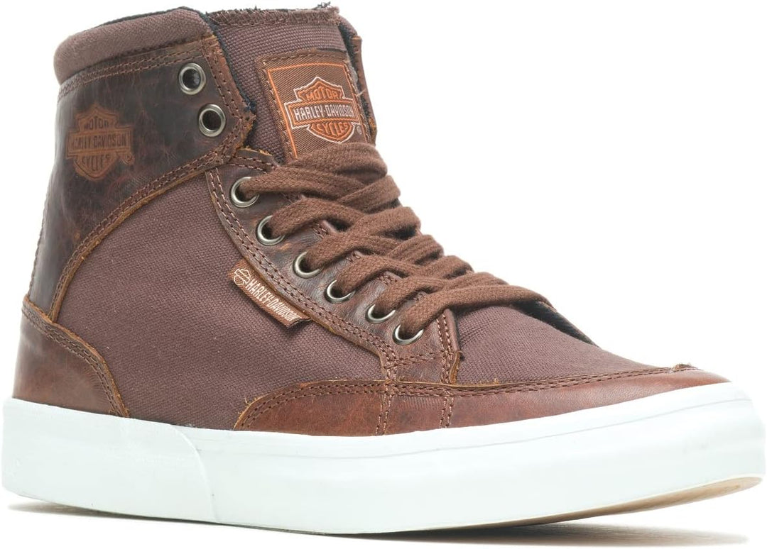 Harley-Davidson Unisex RosemontSneaker 34 EU Braun, 34 EU Braun