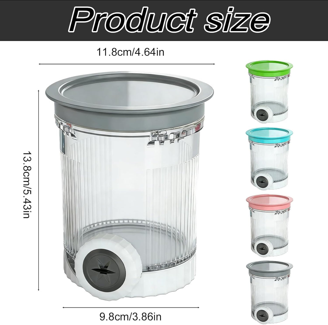 Behälter Kompatibel Mit Ninja Swirl Creami, 4 Stück 480ml Ersatzbecher Mit Deckeln, Tubs Zubehör Für