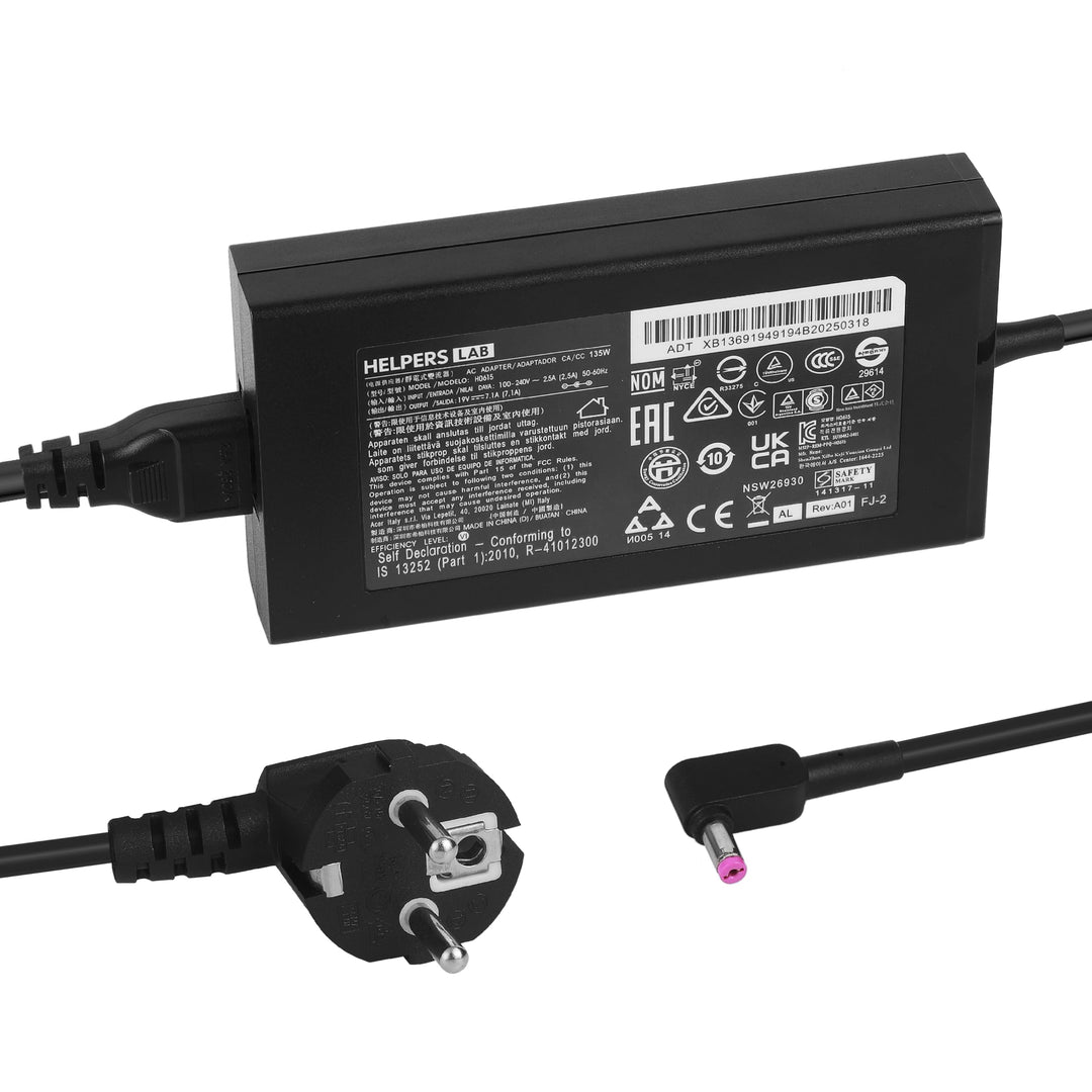 Netzteil für Acer Aspire 7 A715 41G 71G 71G 72G 74G 75G A717 V3 771 772G XN7 VX5 VX15 Nitro 5 AN515