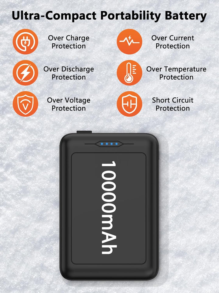 WUEAOA Beheizbare Weste Damen, Heizweste Damen, Wärmeweste mit Akku, Beheizte Weste, Wärmeweste Dame