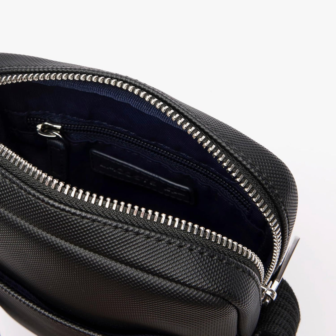 Lacoste Herren Nh4422hc Handtasche, Schwarz, Einheitsgrösse, Schwarz