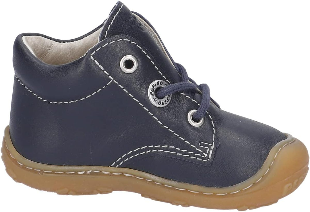 RICOSTA Unisex - Baby Stiefel CORY Kinder Lauflernschuhe WMS:Weit lose Einlage schnürstiefel bootie