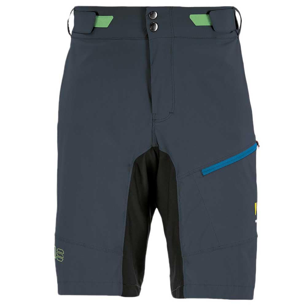 Karpos Herren Shorts Val Viola Short S Ombre Blue/Black/Green Fluo, S Ombre Blue/Black/Green Fluo