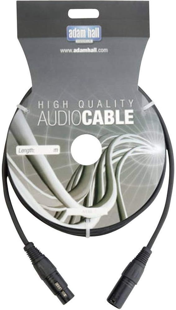 Behringer Ultravoice XM8500 Dynamisches Gesangsmikrofon mit Nierencharakteristik & Adam Hall Cables