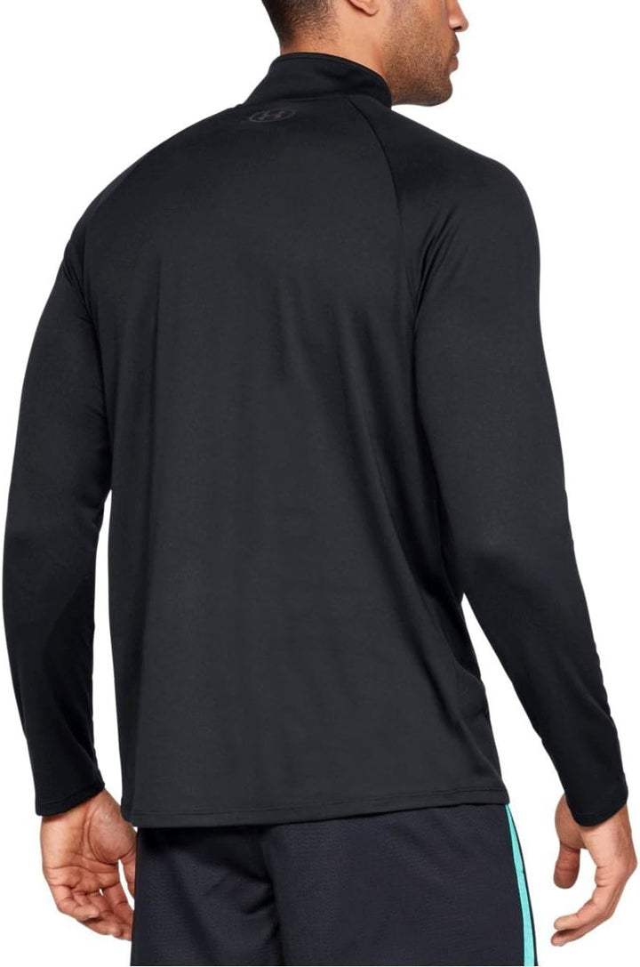 Under Armour Tech 2.0 1/2 Zip Sweatshirt Herren Schwarz/Charcoal 3XL, Schwarz/Charcoal 3XL