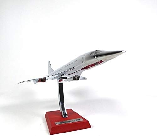 OPO 10 - Luft - und Raumfahrt Concorde 1969 Massstab 1/200 (30 cm) Silber - Flugzeugatlas Silver Cla