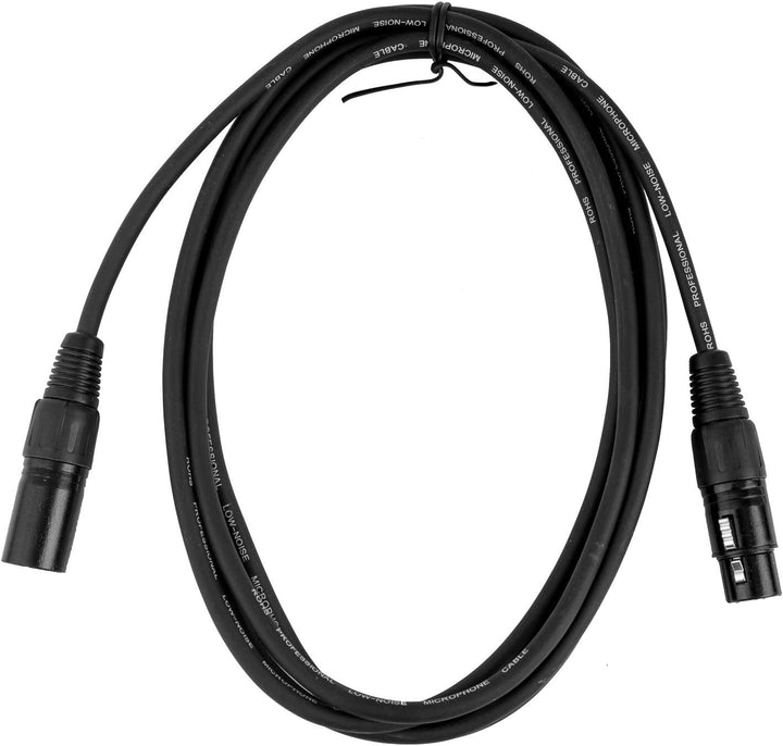 Cascha HH 5080 Stage Dynamisches-Mikrofon-Set I Bühnen-Mikro mit Ein-Aus-Schalter-inkl.3mXLR-Kabel&amp;M
