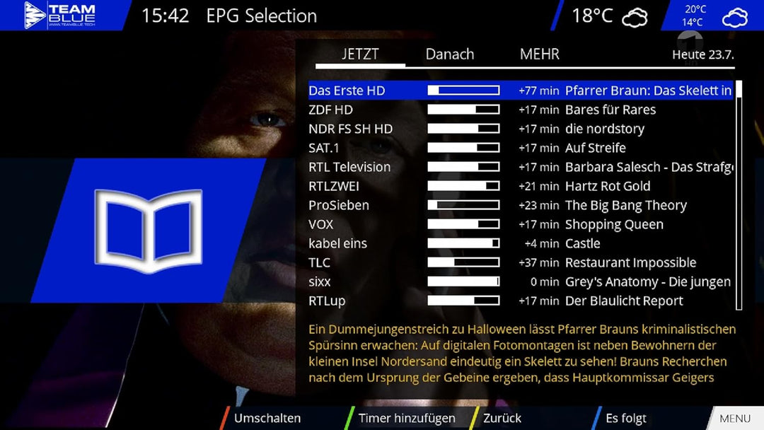 GigaBlue UHD Quad 4K Pro – PVR-Receiver mit HBB-TV, Bluetooth 5.4, 2X FBC DVB-S2 Tuner, Gigabit-LAN