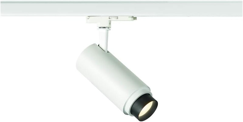 SLV 3 Phasen System Leuchte NUMINOS® ZOOM M / LED 3-Phasen-Strahler, Spot, Decken-Strahler, Decken-L