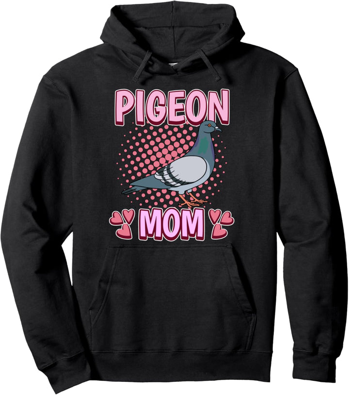 Damen Pigeon Mom Mama Muttertag Taube Pullover Hoodie