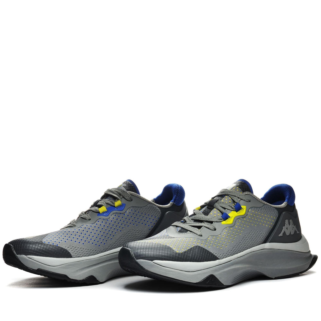 Kappa Unisex Kombat Performance 2 ProCross-Laufschuh 40 EU Gris Chiné Gris Foncé Bleu, 40 EU Gris Ch