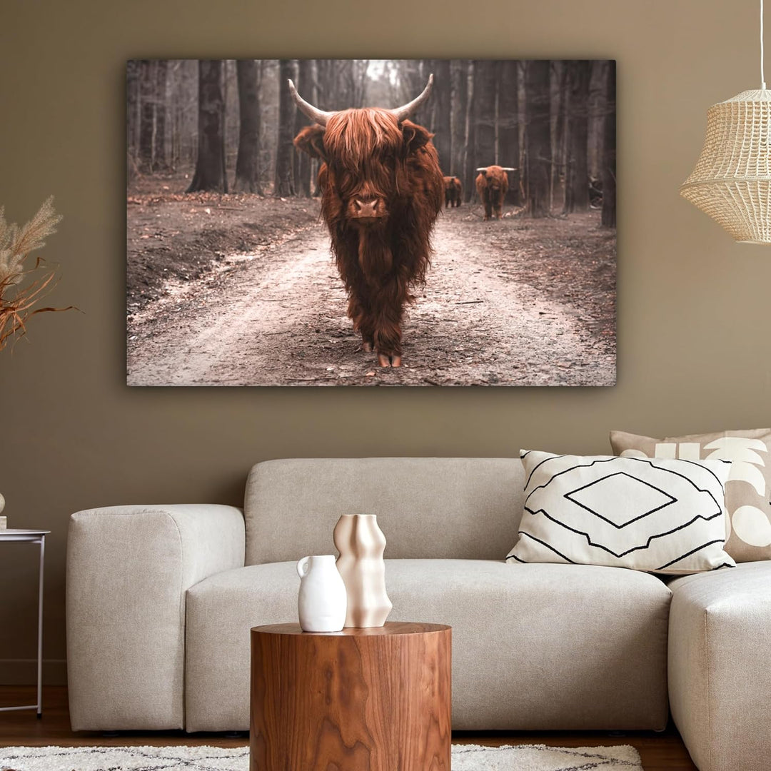 MuchoWow© Leinwände Gross 120x80 cm XXL Wall Decoration Bilder Schlafzimmer Deko Pictures Canvas Pai