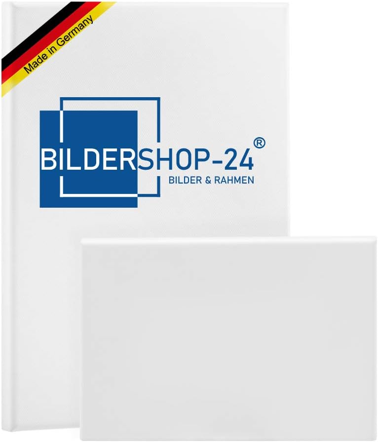 Bildershop-24 Bespannter Keilrahmen Leinwand (unbedruckt), 100x150cm, 260g/m² (100% PES), 18mm 100 X