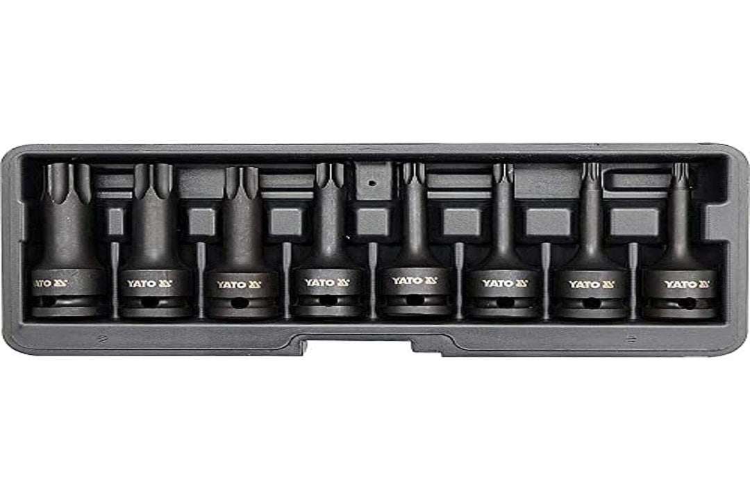 IMPACT BIT SOCKET SET TORX 8PCS 12