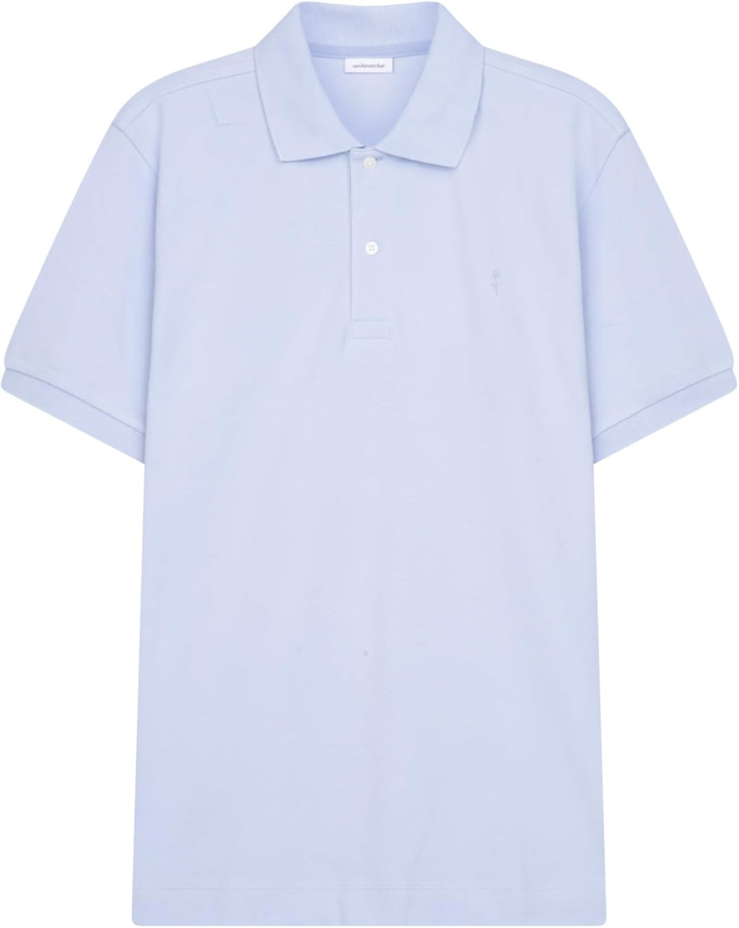 Seidensticker Herren Slim Fit-Poloshirt Kurzarm Polo Shirt XL Hellblau, XL Hellblau