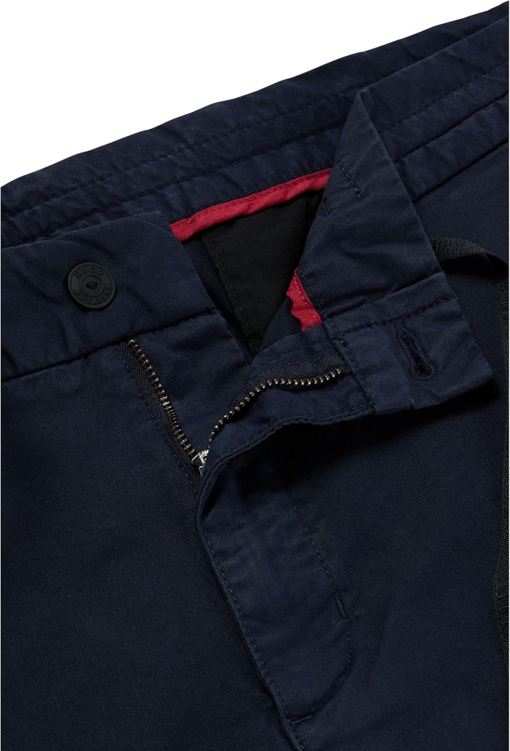 HUGO Herren Trousers_Flat 36W / 34L Dark Blue405, 36W / 34L Dark Blue405