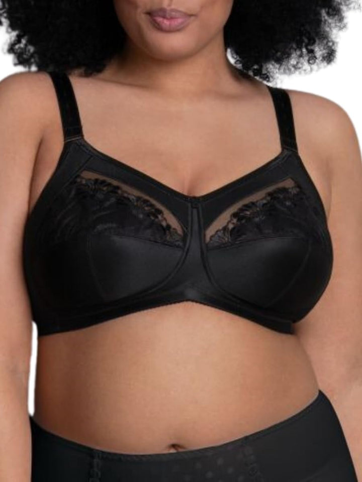 Anita Damen BH (Ohne Bügel), 5448 Entlastungs-BH Safina 70D Schwarz (Schwarz 001), 70D Schwarz (Schw