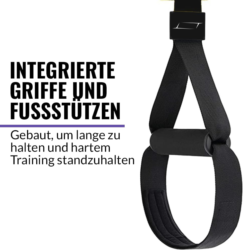 Trx Schlingentrainer für Heim-Suspensionstraining, Trx Bänder für Calisthenics, Fitness, Crossfit, g