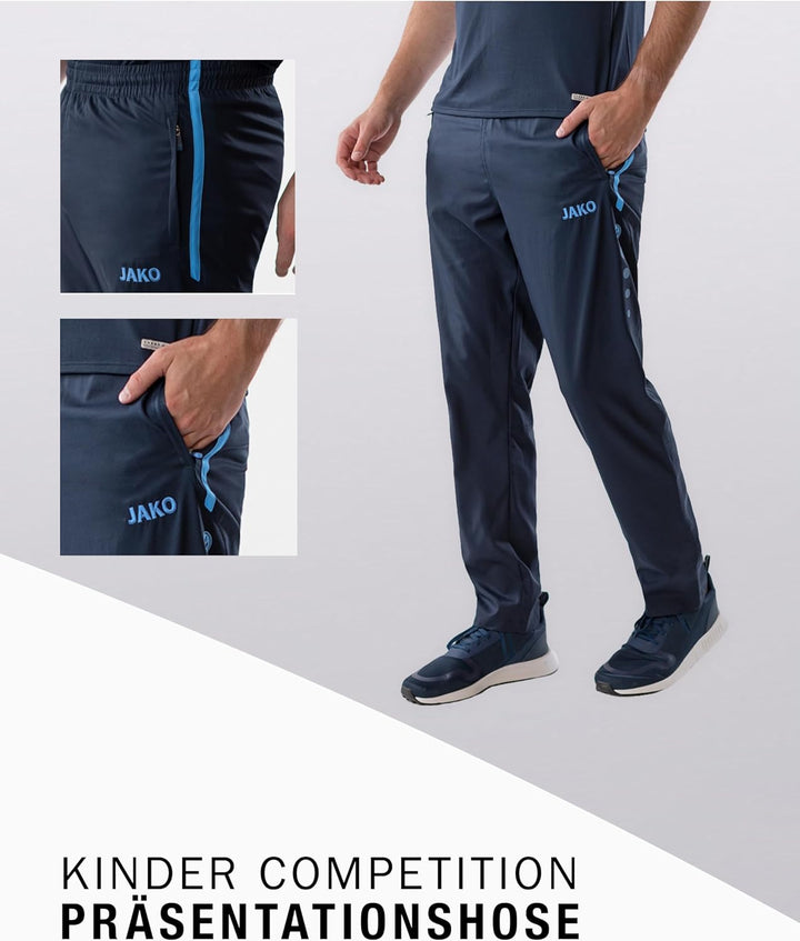 JAKO Herren Präsentationshose Competition 2.0 S Marine/Skyblue, S Marine/Skyblue