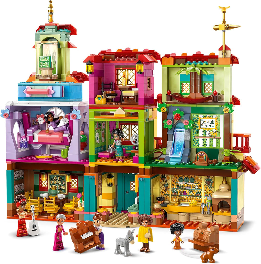 Lego ǀ Disney Encanto Das magische Haus der Madrigals, Puppenhaus für Kinder mit der Spielfigur Mira