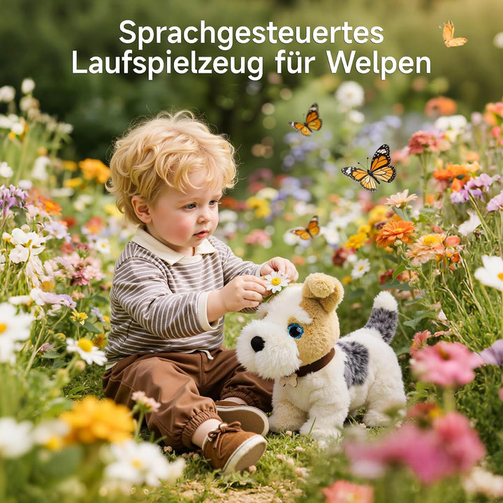 OR OR TU Hund Spielzeug Kinder, Sprachgesteuerte Plüsch Spielzeug Hunde, Elektronische Haustiere, di
