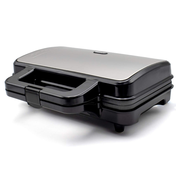 MPM - MOP-20M - Sandwichmaker - Toaster - für 4 dreieckige Sandwiches/Panini - 900 W - Gehäuse aus r