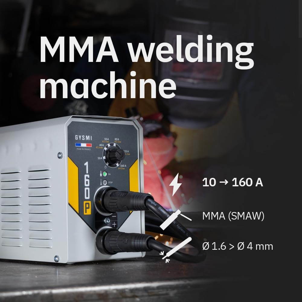 GYS GYSMI 160P + LCD 11 – Pack Inverter MMA