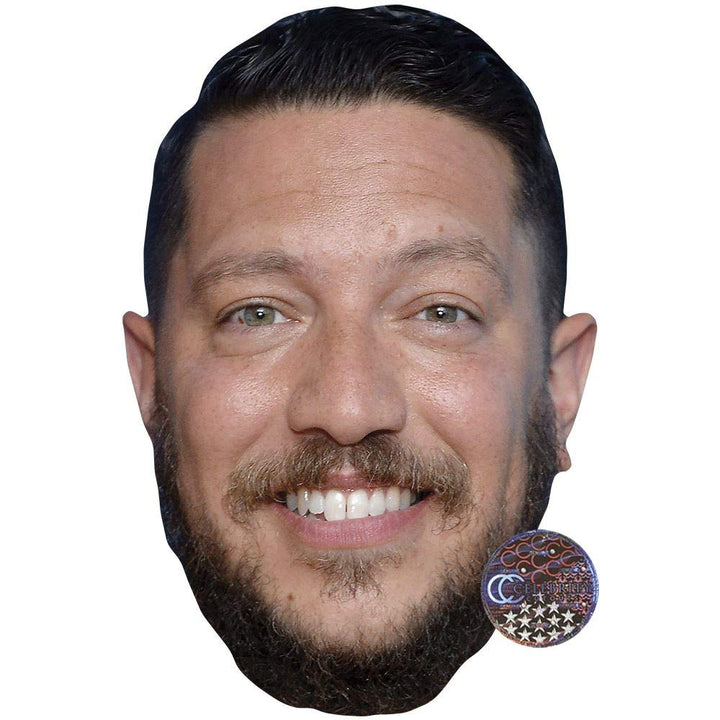 Sal Vulcano (Smile) Big Head. Larger than life mask.