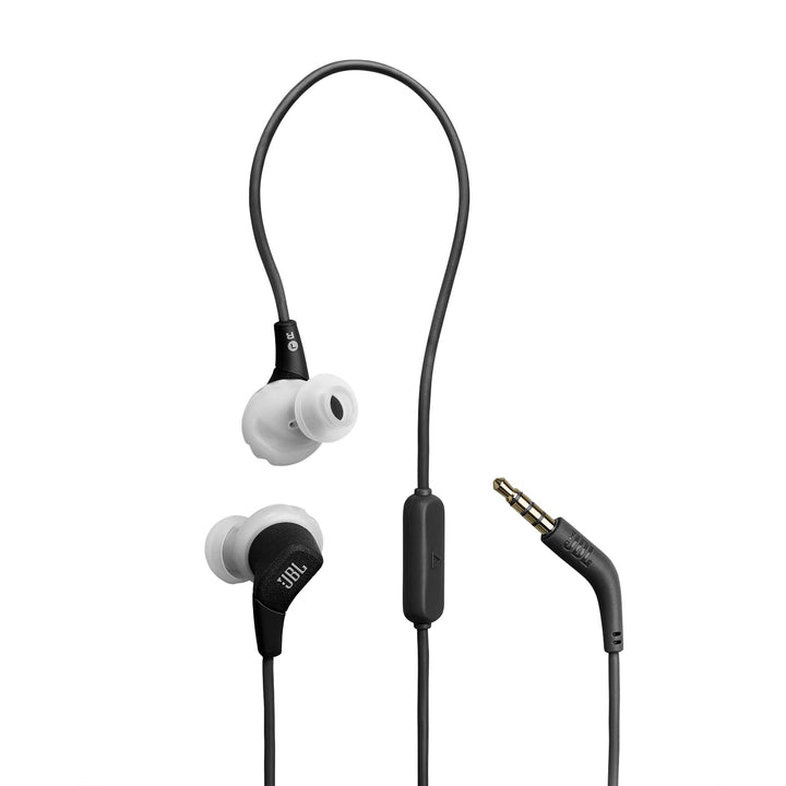 JBL Endurance Run 3 In-Ear-Sport-Kopfhörer mit Kabel, FlipHook- und TwistLock-Technologie, IP65 Wass