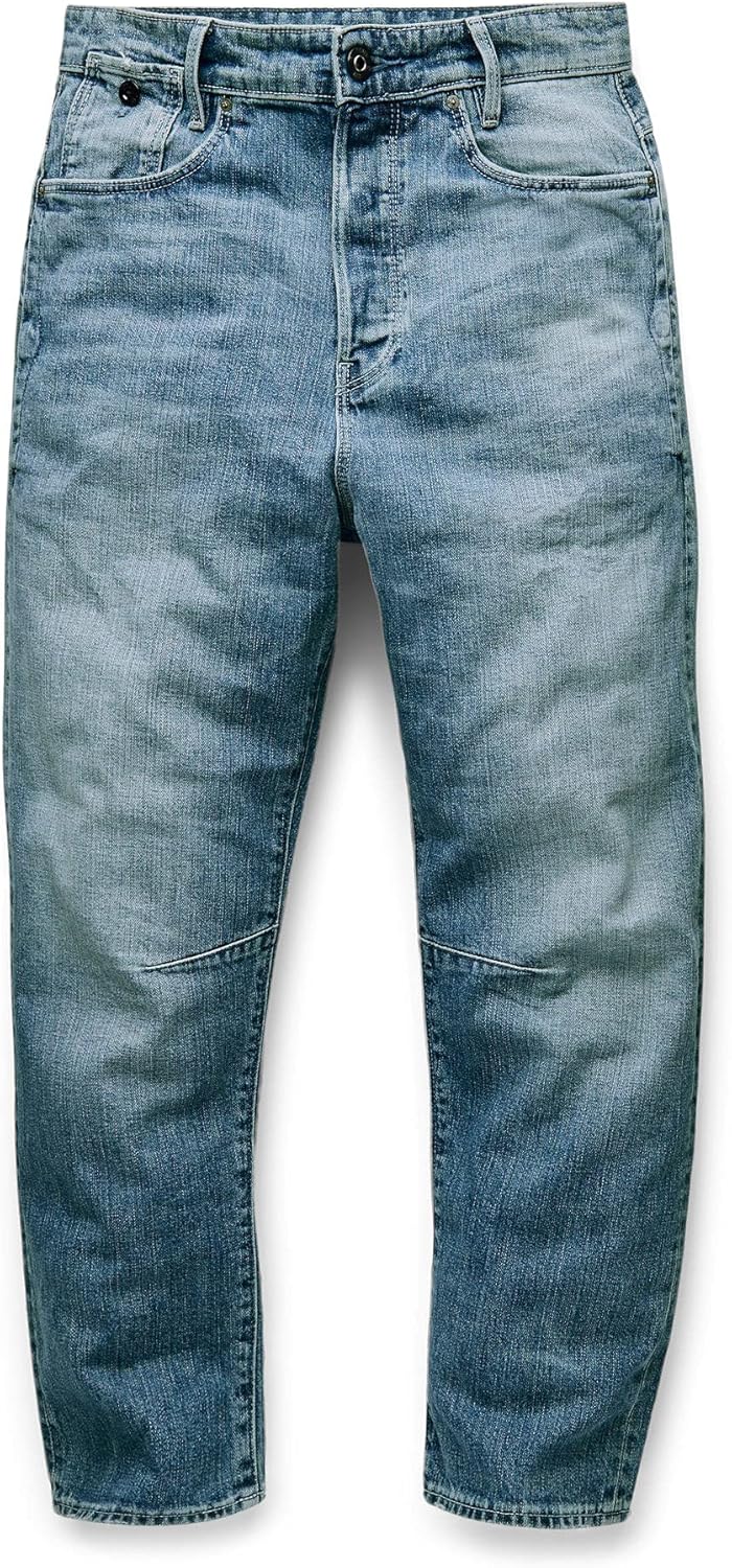 G-STAR Damen Jeans C-STAQ 3D Cropped Boyfriend C 26W / 32L Blau (Faded Tide D17870-c779-c460), 26W /
