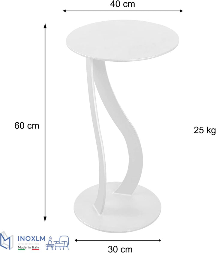 INOXLM Couchtisch Narciso | Couchtisch | Couchtisch | Niedriger Design Tisch | Couchtisch für Wohnzi