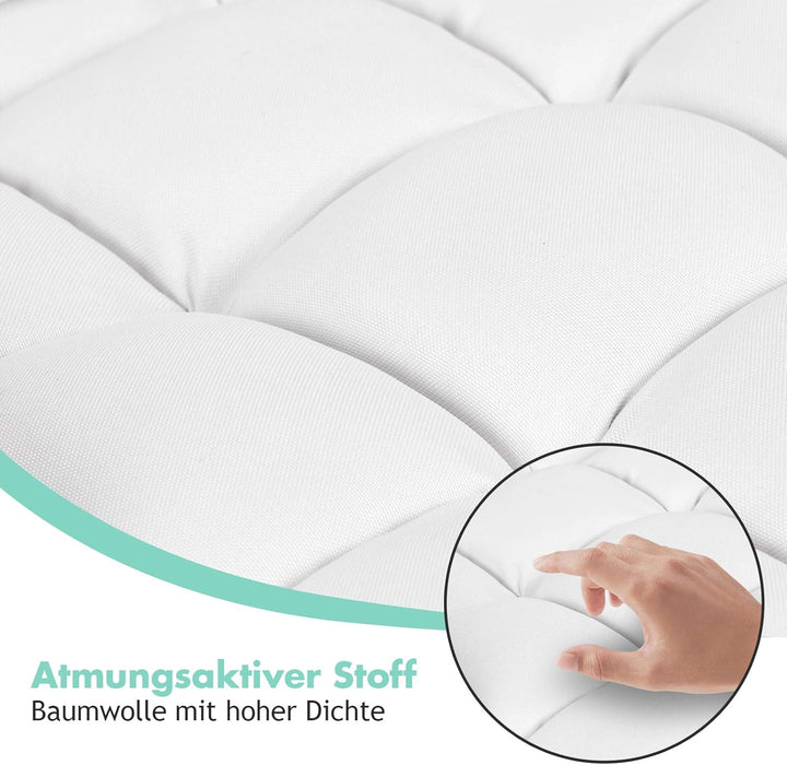 GOPLUS Bodensofa mtit Schlaffunktion, klappbarer Bodenstuhl mit Armlehnen & Kissen, Klappsessel mit