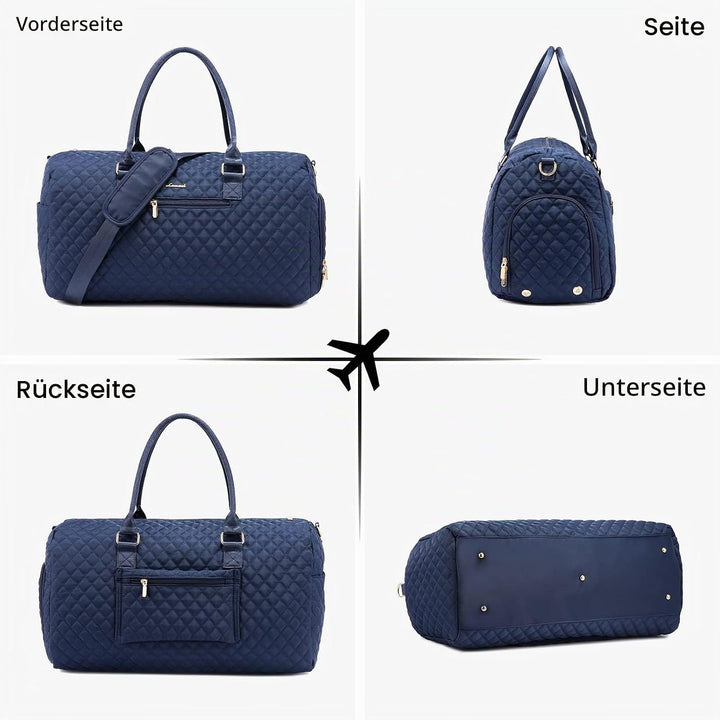 LOVEVOOK Sporttasche Reisetasche Damen, Weekender Travel Kliniktasche Geburt mit Kulturtasche, Schuh