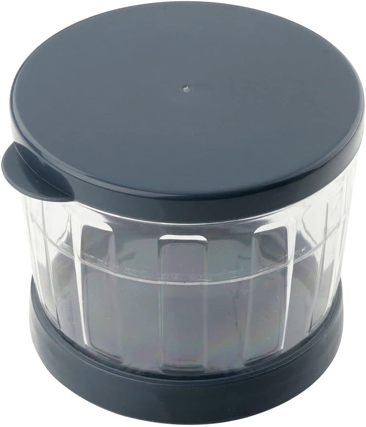 Fackelmann #easyprepare Gemüseschneider 2-teilig – Multihacker zum Zerkleinern von Zwiebeln, Gemüse,