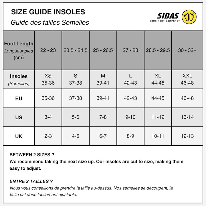 Sidas 0,9 m Low Einlegesohlen Blau Large (Mens-9 to 10/Womens-10 to 11), Blau Large (Mens-9 to 10/Wo
