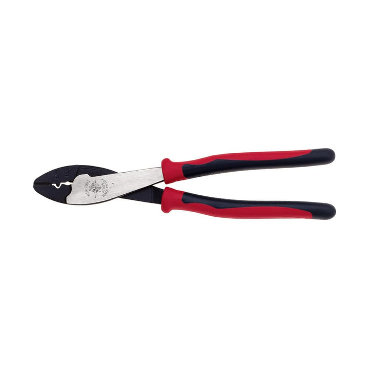 Klein Tools J1005 Journeyman Crimp-/Schneidewerkzeug, rot und schwarz, rot/schwarz, Grösse S